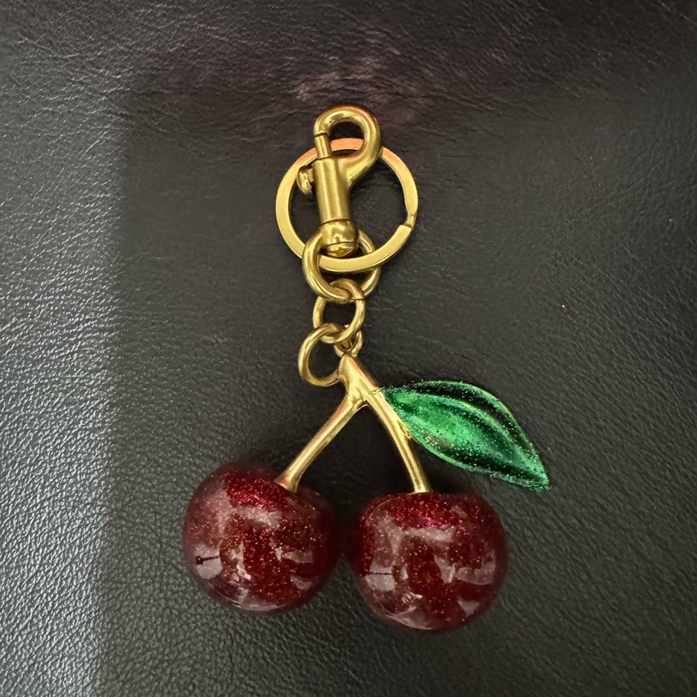 Cherry Bag Charm